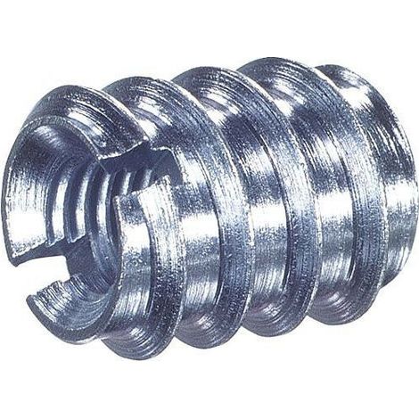Ecrou a insertion avec fente zingue intxextxL 6x12x12 Emballage 10 pieces - Ecrou a insertion avec fente zingue intxextxL 6x12x12 Emballage 10 pieces