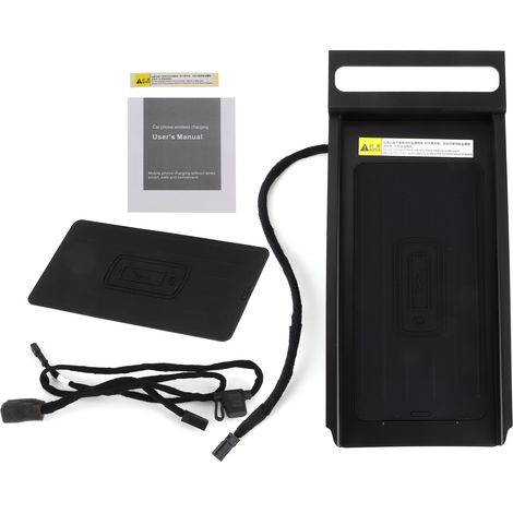 Chargeur sans fil voiture 15W rapide, protection multicouche, compatible Volvo S60 2014-2019 (1/5)