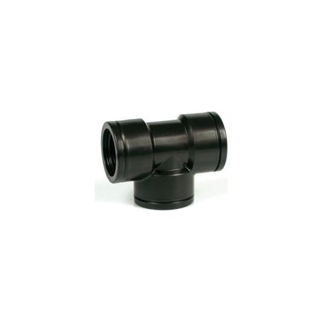 RACCORDO FILETTATO A T FEMMINA PER TUBO IN POLIETILENE mis. 1x1x1 25.00 pz