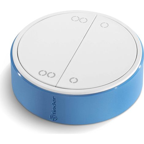 Bouton poussoir BEYON 4 canaux YESLY blanc pose libre Bluetooth FINDER 1Y13B20PAS