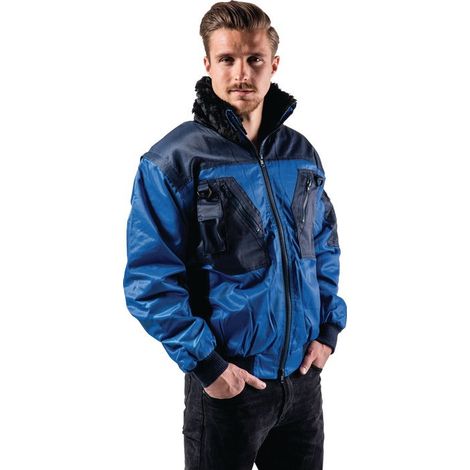 Giacca pilota combinata 4 in 1 taglia XXXL blu royal / blu idron PROMAT
