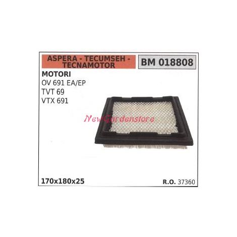 Filtro aria ASPERA motore rasaerba tosaerba tagliaerba OV 691 EA/EP  018808