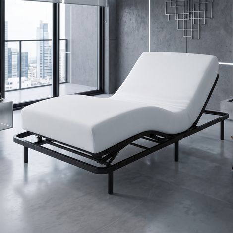 Matelas Visco dream 90x190 cm - Mémoire de forme - Idéal pour literie électrique - 18 cm d'épaisseur (1/5)