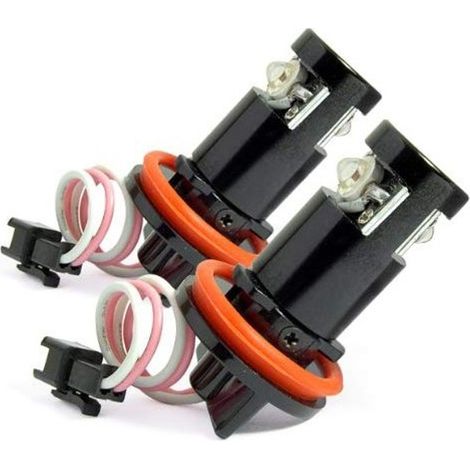 2x Ampoules Angel Eyes H8 6W BMW E70 / E71 / E60 / E61 / E63(07-) / E64(07-) / E92 / E93 - NEUF - type H8 - Garantie 2 ans (1/2)