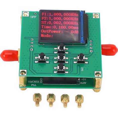 Module de boucle à verrouillage de Phase 25MHz-6000MHz, carte de développement PLL fractionnée N divisée à large bande à faible bruit