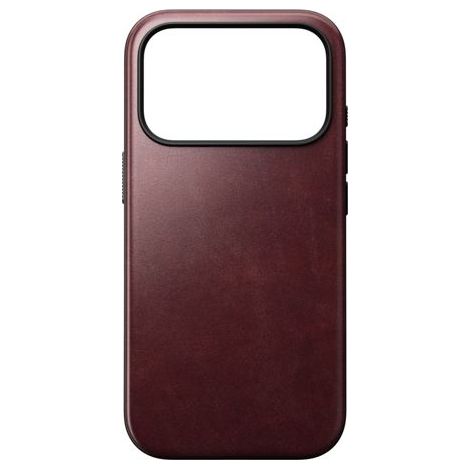 Nomad Modern Leather Case iPhone 17 Pro Burgundy Horween (1/5)