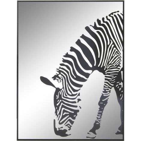Aluminiumglasspiegel 60x3.5x80 Aluminiumglasabdruck Zebrabra -Material Spiegel Spiegel Spiegel Details (1/3)