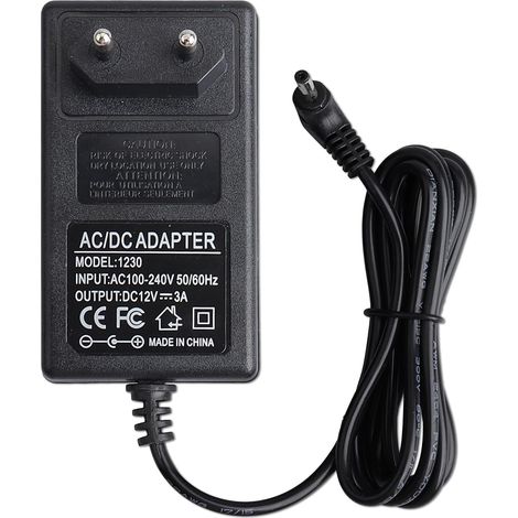 12V 3A Chargeur Universel PC Portable Compatible avec Fusion5 A90B+ Pro/FWIN232/Lapbook S15/S16 Jumper S7Hi/Ezbook/Geo GeoBook 1E/Chuwi/Teclast/SGIN X15 Adaptateur de Charge (1/5)