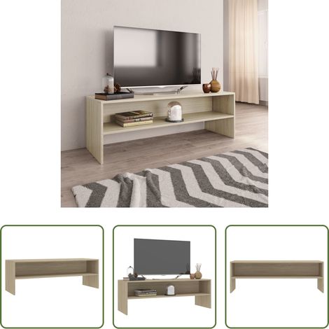 TV-Schrank Sonoma-Eiche -  TV-Schrank Sonoma-Eiche 120x40x40 cm Holzwerkstoff (1/5)