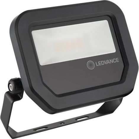 LED-Projektor „Flutlicht“ (10 W, 4000 K, 1200 lm), IP65/IK07, 3,6 x 12,2 x 13,1 cm, schwarze Farbe (1/5)