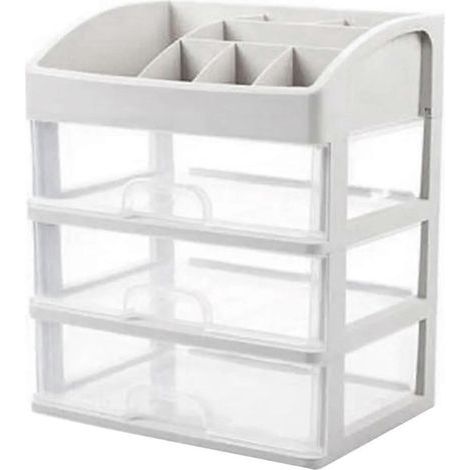 Boîte de rangement cosmétique à tiroirs de bureau (1/5)