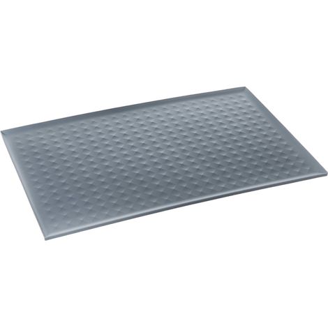 1 Tapis de sol, silicone antidérapant, motif losange, imperméable, pour chiens et chats (1/5)