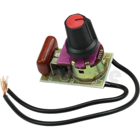 Modulo dimmer da 100 W con interruttore di controllo della velocità, kit fai da te per [classe energetica D]
