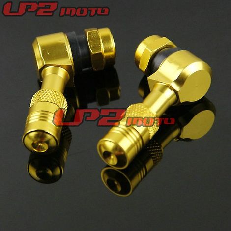 Motorcycle Modified Valve Scooter Valve Modified CNC Valve Valve Pump Valve 1 pair( Golden) (1/5)