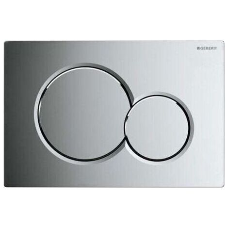 Geberit Sigma01 - Plaque de déclenchement SIGMA01, chrome poli (115.770.21.5)