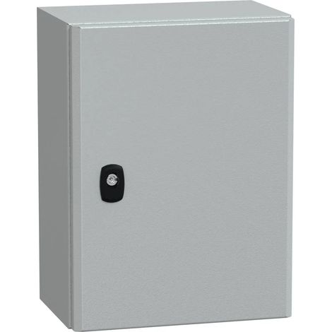 [NEUWERTIG] B-Ware Schneider Electric Schaltschrank Kasten Gehäuse Nsys3 Dex4320 Grau