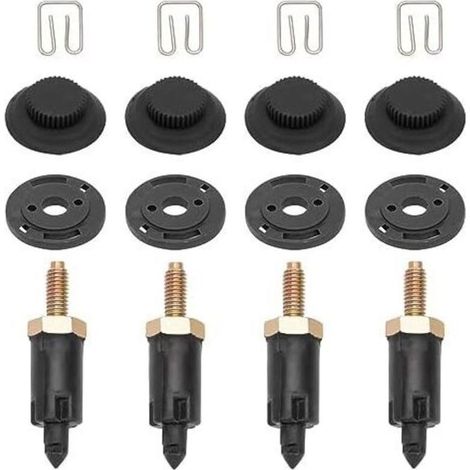 4 Set Fixations Couvre Moteur 2.0 HDI pour Berlingo C4 C5 Xantia Xsara 206 306 307 406 607 806 Expert 0137F6 13711 clips + boulons (1/5)