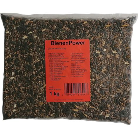 OPTIMA® WildLife BienenPower 1 kg Blühmischung Zwischenfrucht Bienenweide (1/2)