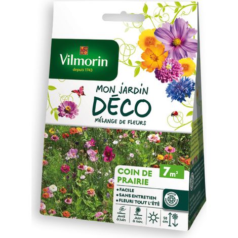 Sachet graines Mélange de fleurs Coin de Prairie 7m2