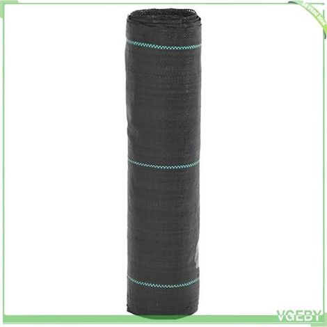Membrane anti-mauvaises herbes - FAFEISY - 4005172 - Noir - 0,5x10 m - Polypropylène stabilisé UV (1/5)
