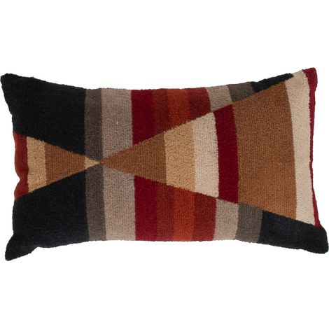 Amadeus - Coussin Alexio tufté imprimé graphique multicolore 30x50 cm (1/3)
