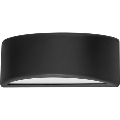 FAB 126761009  Aplique Exterior Kefir 1xe27 Negro Ip65 Policarbonato  13,2x32x13 Cm (1/2)