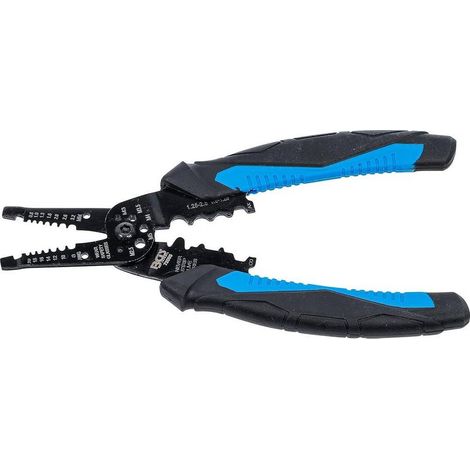Pince à Dénuder et Sertir 210 mm - Acier, Multifonction - Précision et Confort d Utilisation - D-Work