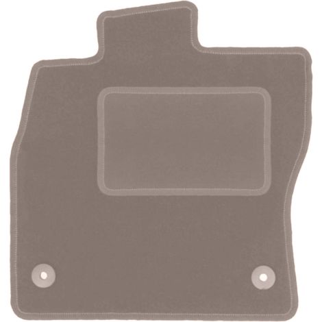 Alfombrilla beige para el conductor para Skoda Octavia III Liftback, Sedán, Variant, Station Wagon (2012-2020)