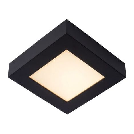Lucide BRICE plafoniera LED 15W 3000K IP44 quadrata (1/4)