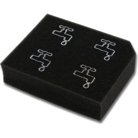 Ersatzteil - Schaumstoff Filter -  - ELECTROLUX, AEG (1/2)