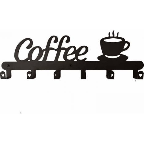 Coffee Mug Holder A Wall, Bar Sign, Coffee Mug Holder, Mug Hook Coffee Sign, Coffee Mug Holder (1/5)