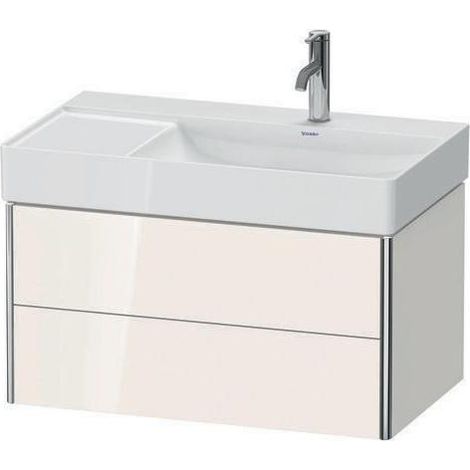 DU XSquare WTU wh 784x460x397mm, 2SK, ti pon, f.WT R SAS, Taupe Seidenmatt (1/5)