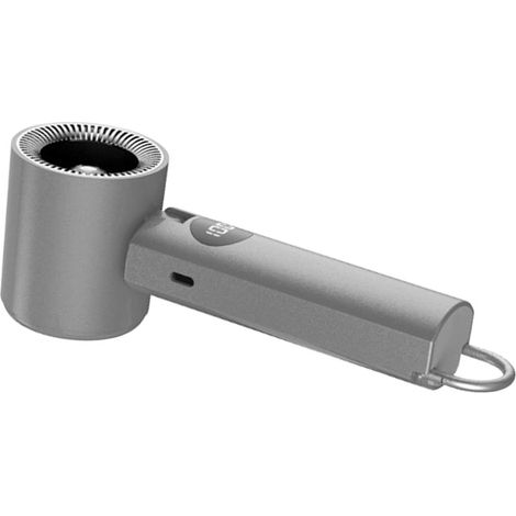 Mini Ventilateur de Voyage Pliable, Turbo Portatif, Léger, Rechargeable par USB, pour le Bureau, la Maison et L'extérieur (GRAY) (1/5)