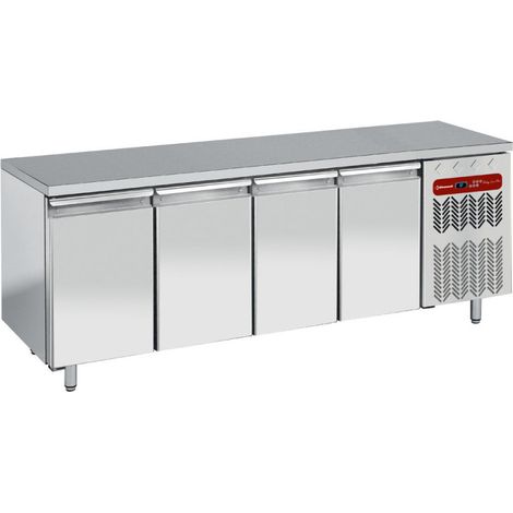 Table réfrigéré ventilée 4 ptes 600 x 400 mm - Diamond (1/4)