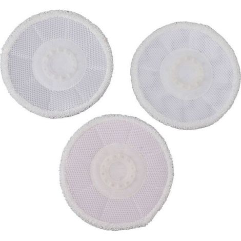 Tampons de rechange pour nettoyeur à vapeur, 6 pièces, pour Shark S7000 S7001 T2 T21 U6002 Series, gommage tout-en-un pour s- (1/4)