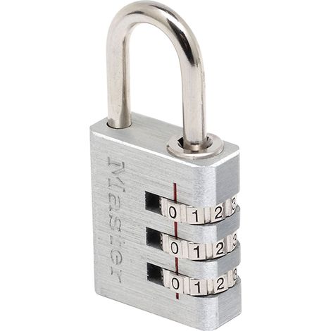 Aluminium 30Mm 3-Digit Combination Padlock (1/5)