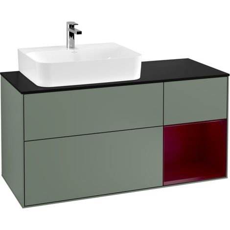 Villeroy & Boch G152HBGM Armoire sous lavabo Finion G15 (1/2)