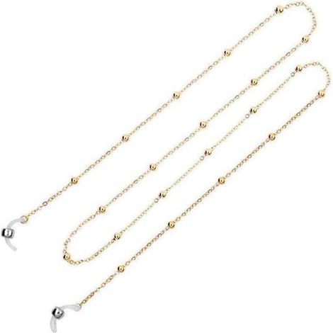 Accessoires de corde à lunettes, lunettes de cou suspendues antidérapantes