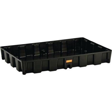 Bac de récupération 120l L1200xB800xH165mm PE ou PE-rouille (1/4)