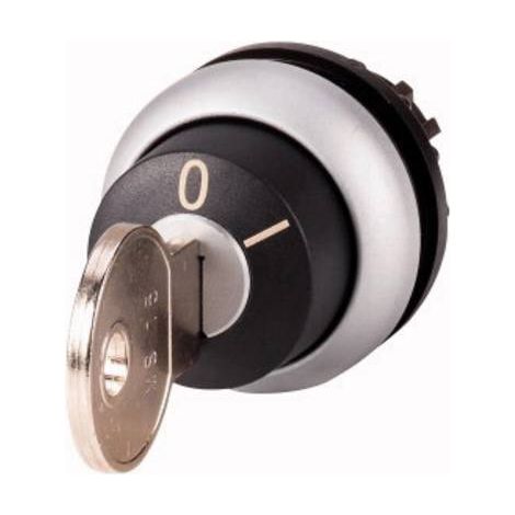Bouton à clé 2 positions à accrochage EATON M22-WRS-MS15 (1/2)