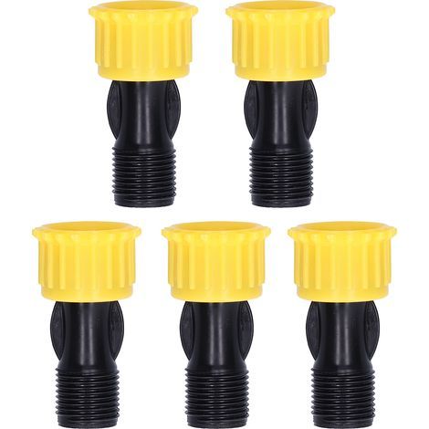 5 buses de pulvérisation G3/8 mâle 4 trous droits, accessoires pour pulvérisateur électrique, lot de 5 pièces (1/5)