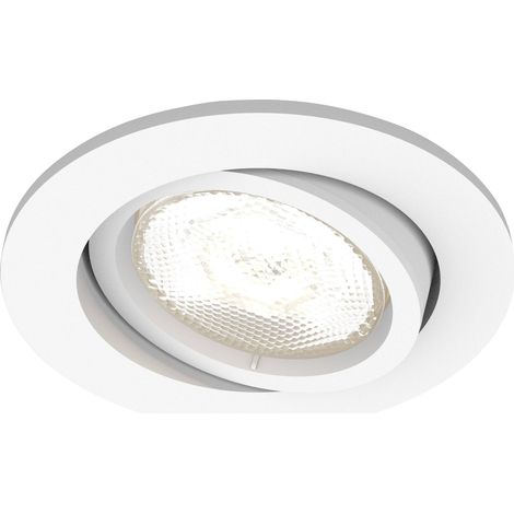 Philips Shellbark WarmGlow Spot encastrable blanc LED (1/5)