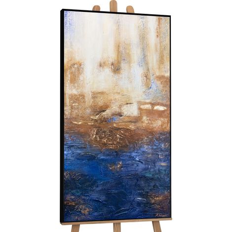 Gemälde Marine II Rahmen Schwarz 120x60 cm (1/5)