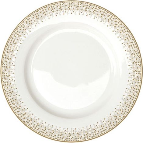 24 Piatti Piano 26,5 cm - Festivi - Easy Life