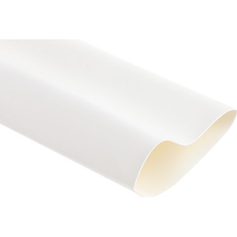 Gaine thermorétractable RS PRO, Dia. 38.1mm Blanc rétreint 2:1, 1.2m ( Prix pour Paquet de 5 )