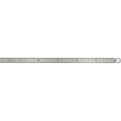 Ks Tools – Règlet flexible en acier inoxydable 300 mm – Largeur 13 mm – Épaisseur 0,5 mm – Précision Normes Européennes Classe II - X006672