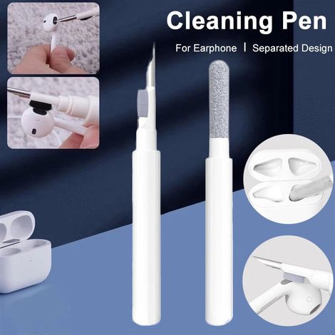 Stylo de nettoyage pour écouteurs Bluetooth, un produit phare, un kit de nettoyage pour AirPods, téléphones portables et ordinateurs.