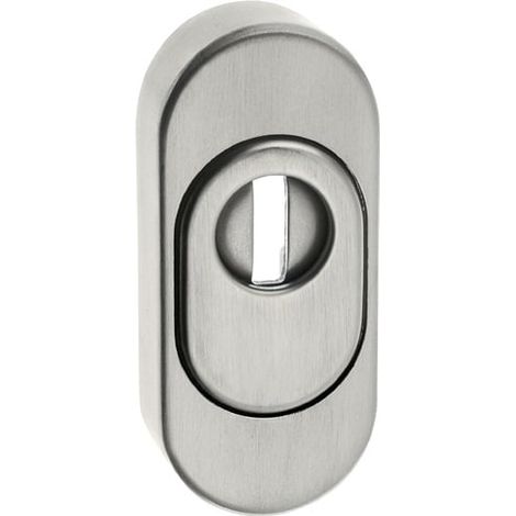 edi  Roseta  para  llave  0815/0000  Aluminio  F1  Espesor  escudo  14,5mm  PZ  ovalada  0815/0000/01 (1/3)