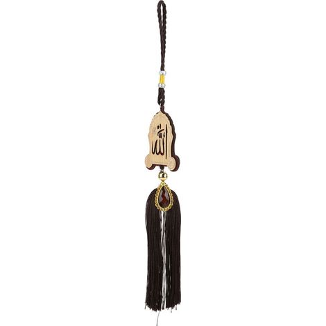 Ornements de Voile Islamique pour Auto - Pendentifs Bois Imitation Décoratifs (1/5)