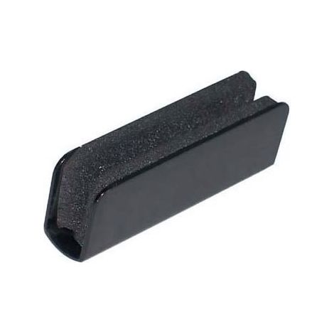 Gâche acier - Dimensions : 15 x 40 - Décor : Noir - ADLER